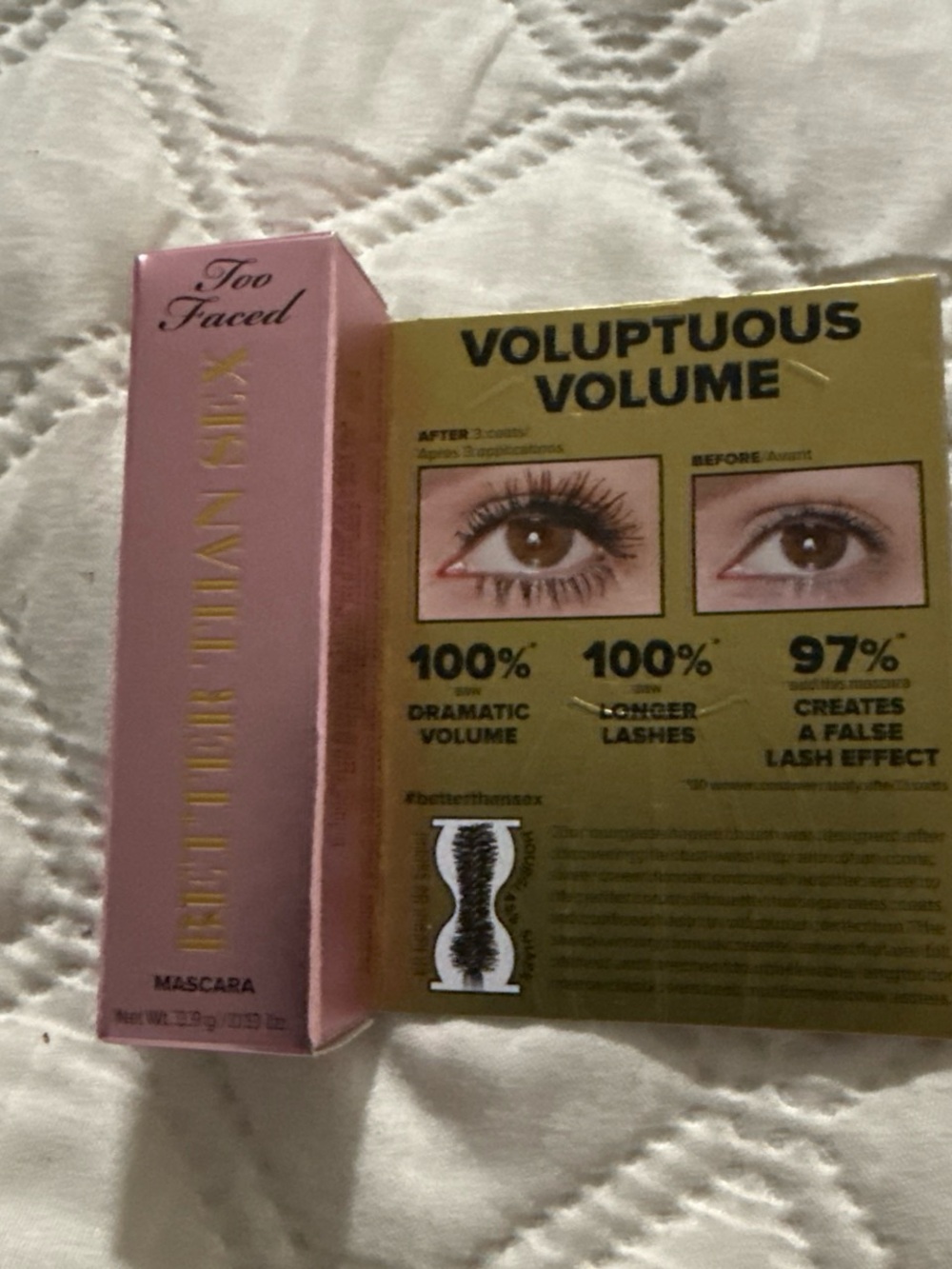 Too Faced Better Than Sex Mascara - Pink